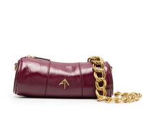 Schultertasche mit Zylinderform