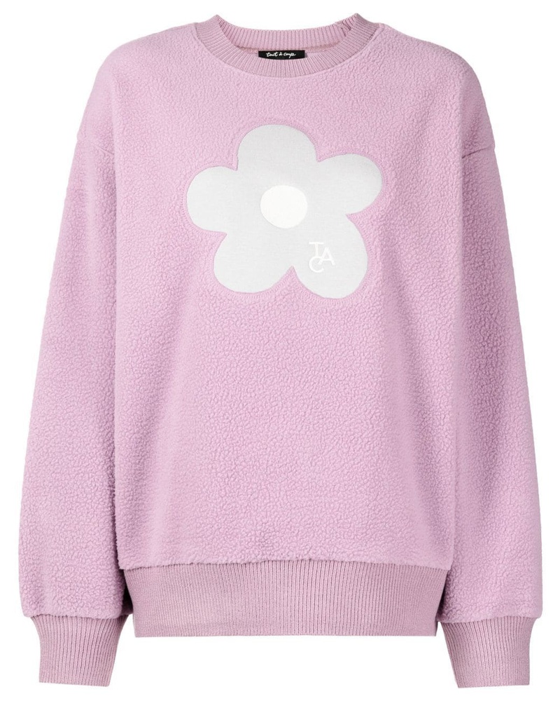 Tout a Coup Damen Pullover mit rundem Ausschnitt