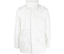 Windbreaker mit verdeckter Kapuze