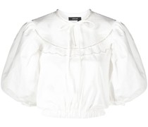 Bluse mit Puffärmeln