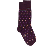 Artist Stripe Socken mit Hasen