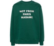 Sweatshirt mit Slogan