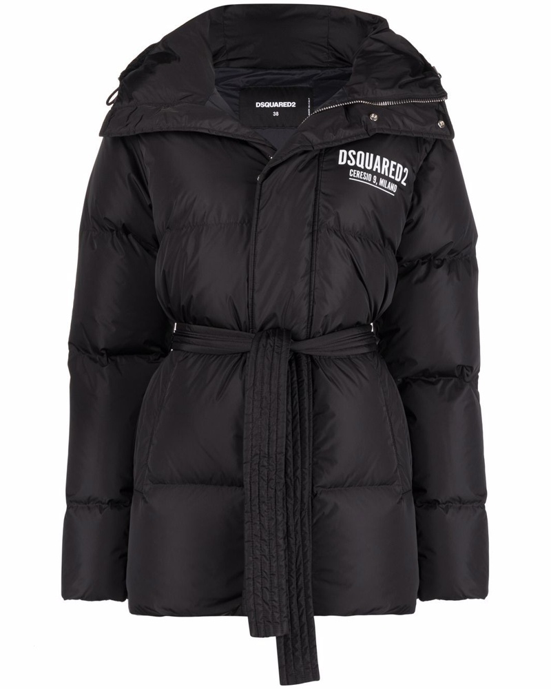Dsquared2 Damen Gesteppter Kapuzenmantel