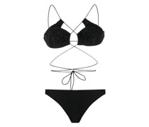 Bikini mit Kristallen