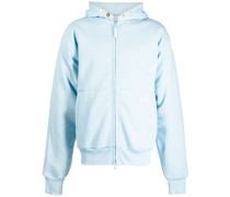 Kapuzenjacke mit Logo-Patch