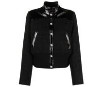 Tweed-Bomberjacke