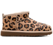 Stiefel mit Leoparden-Print