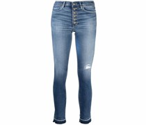 Halbhohe Skinny-Jeans
