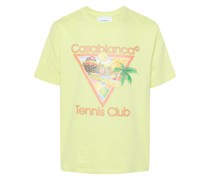 Cubism Tennis Club T-Shirt aus Bio-Baumwolle