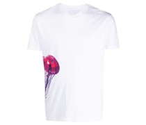 graphic-print short-sleeve cotton T-shirt
