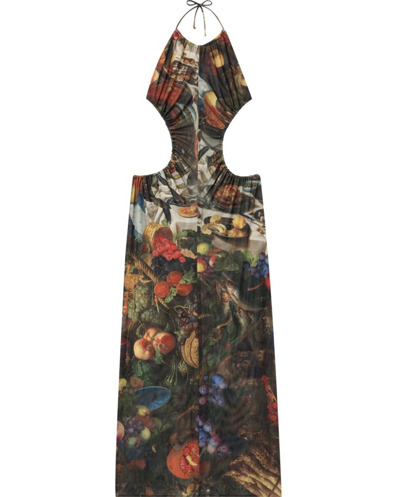 AZ FACTORY Damen x Ester Manas Bon Appétit Neckholder-Kleid