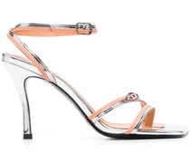 Metallic-Sandalen