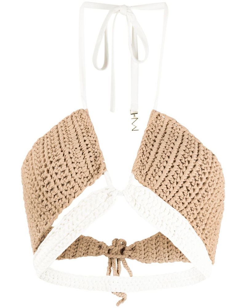 THE MANNEI Damen Gestricktes Terri Bikinioberteil THE MANNEI Damen Gestricktes Terri Bikinioberteil