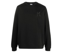 Sweatshirt mit "K"-Stickerei