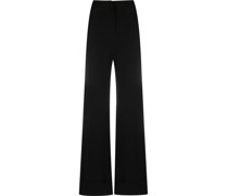 High-Waist-Hose mit weitem Bein