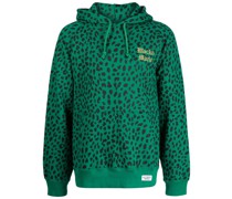 Hoodie mit Logo-Stickerei