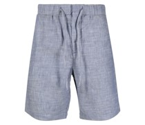 Segelshorts mit Leinenanteil