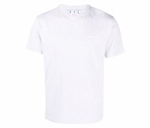 T-Shirt mit diagonalen Streifen
