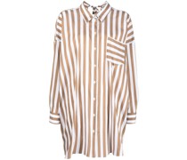 Gestreiftes Oversized-Hemd