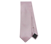 Jacquard-Krawatte mit Polka Dots