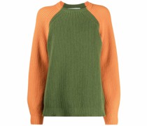 Zweifarbiger Pullover