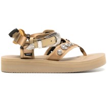 Sandalen mit Nieten