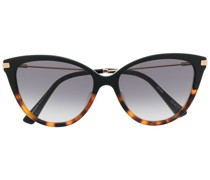 Cat-Eye-Sonnenbrille in Schildpattoptik