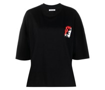 T-Shirt mit Stickerei