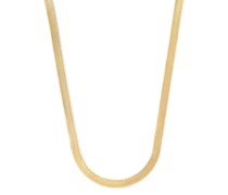 10kt Herringbone Goldhalskette