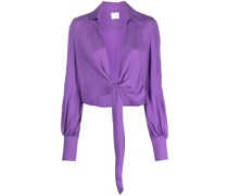 Bluse mit Schnürung