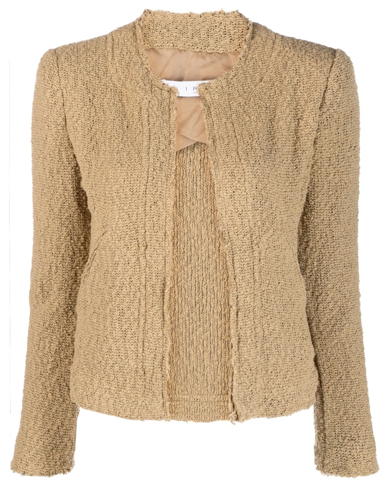 IRO Damen Cropped-Jacke aus Tweed