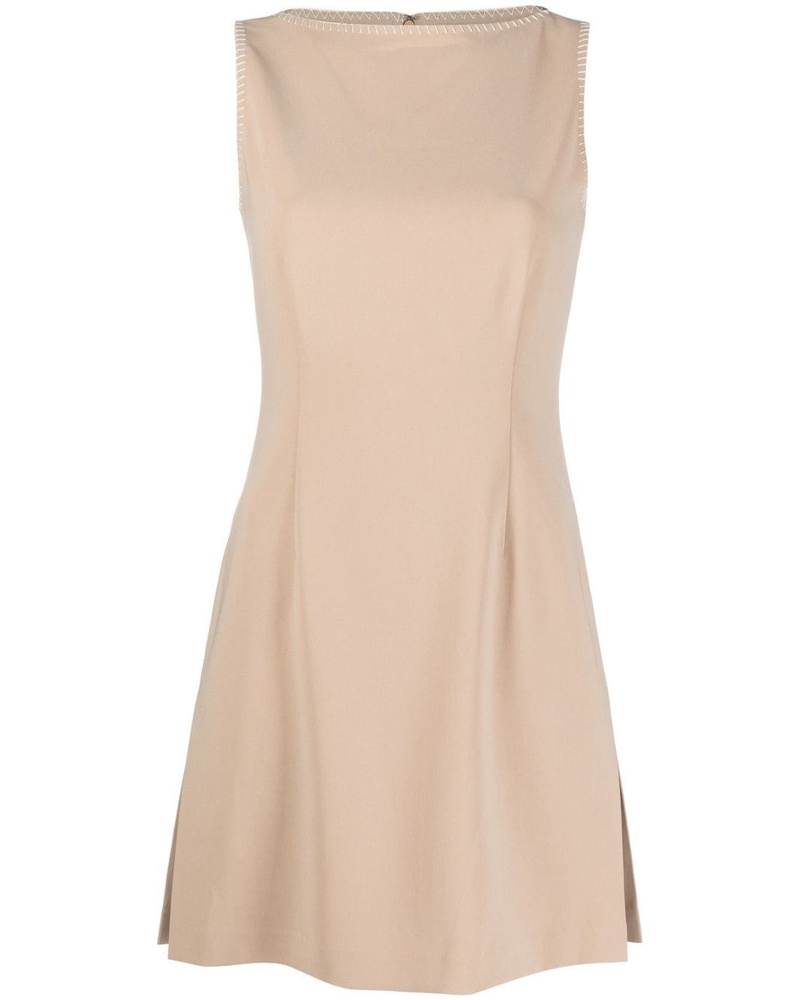 Theory Damen Kleid mit U-Boot-Ausschnitt