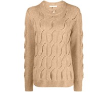 Pullover mit Zopfmuster