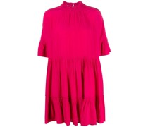 Gestuftes Minikleid mit Rüschen