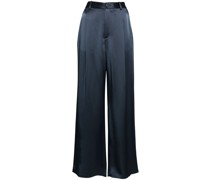 tailored satin trousers