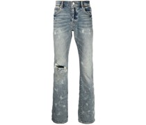 Gerade Jeans im Distressed-Look