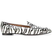 Loafer mit Zebramuster