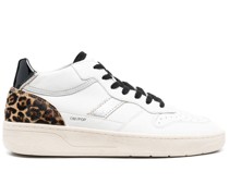 D.A.T.E. Sneakers mit Metallic-Einsätzen