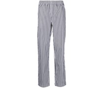 Gerade Hose mit Längsstreifen