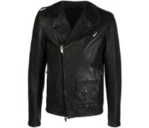 Bikerjacke mit Reverskragen