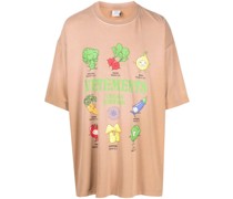 Vegan T-Shirt mit Logo-Print