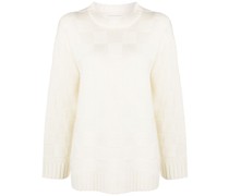 Strukturierter Pullover