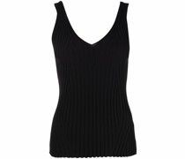 Geripptes Strickoberteil
