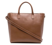 Handtasche mit Logo-Prägung