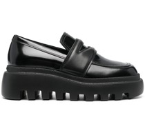Loafer mit eckiger Kappe