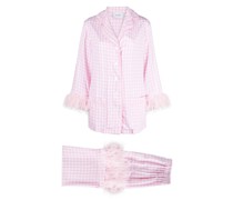 Pyjama mit Federn