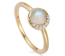 18kt Goldvermeil Luna Moonstone Ring
