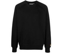 Sweatshirt mit Logo-Stickerei