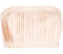 Cropped-Top mit Falten