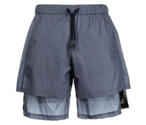 Shorts im Layering-Look
